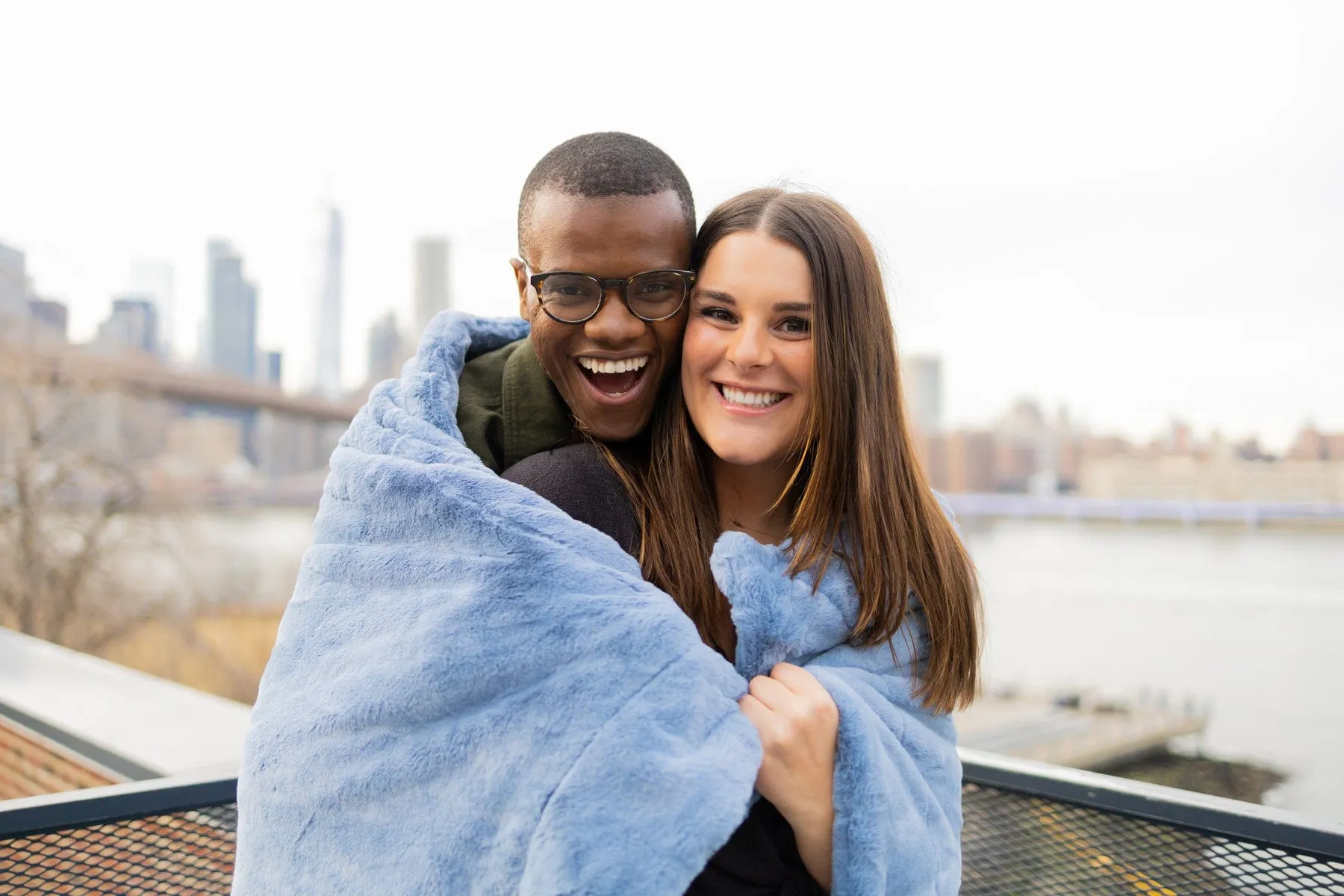 Lush Denim Blanket