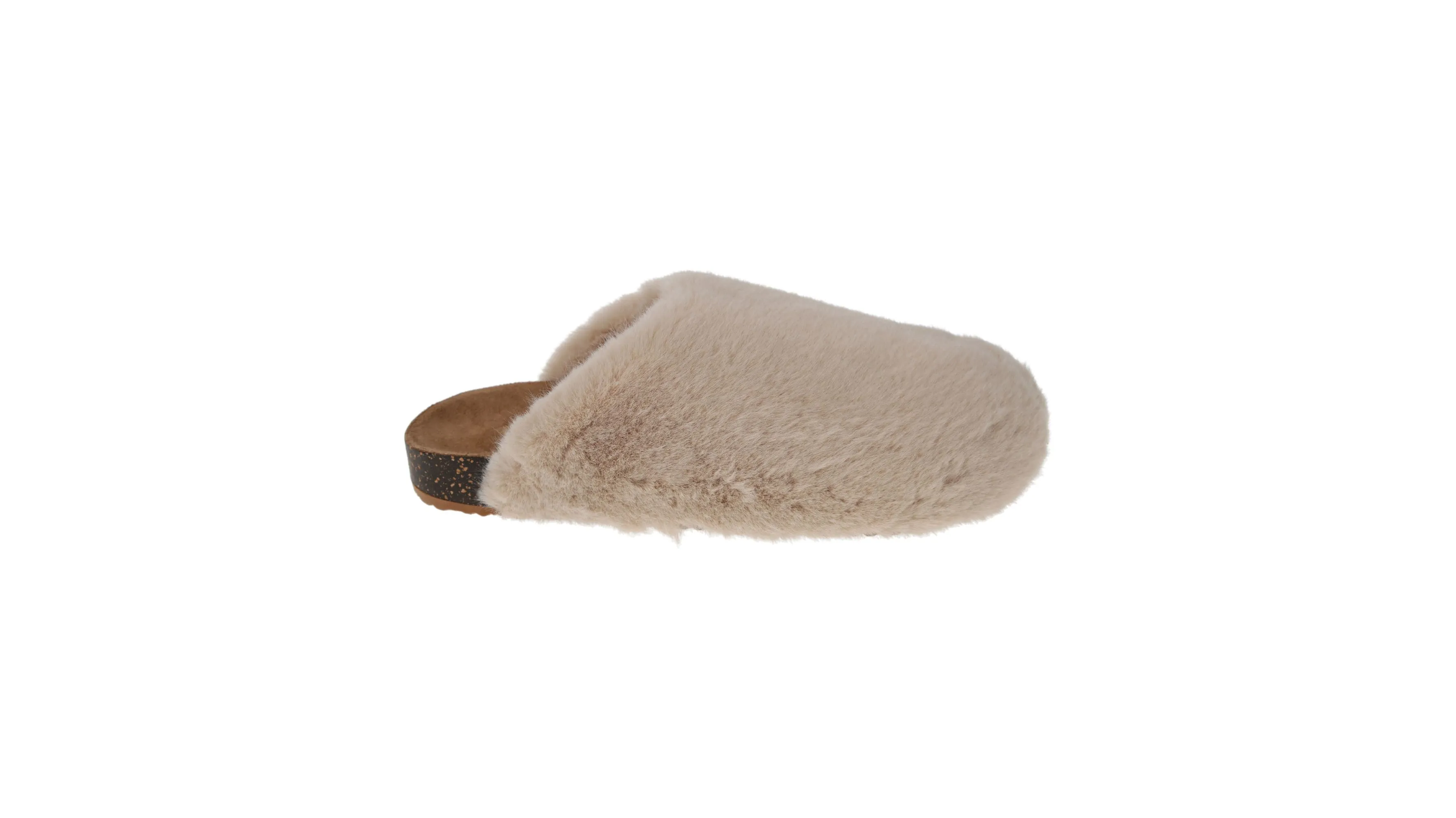 Luxe Faux Fur Slip-on Clog