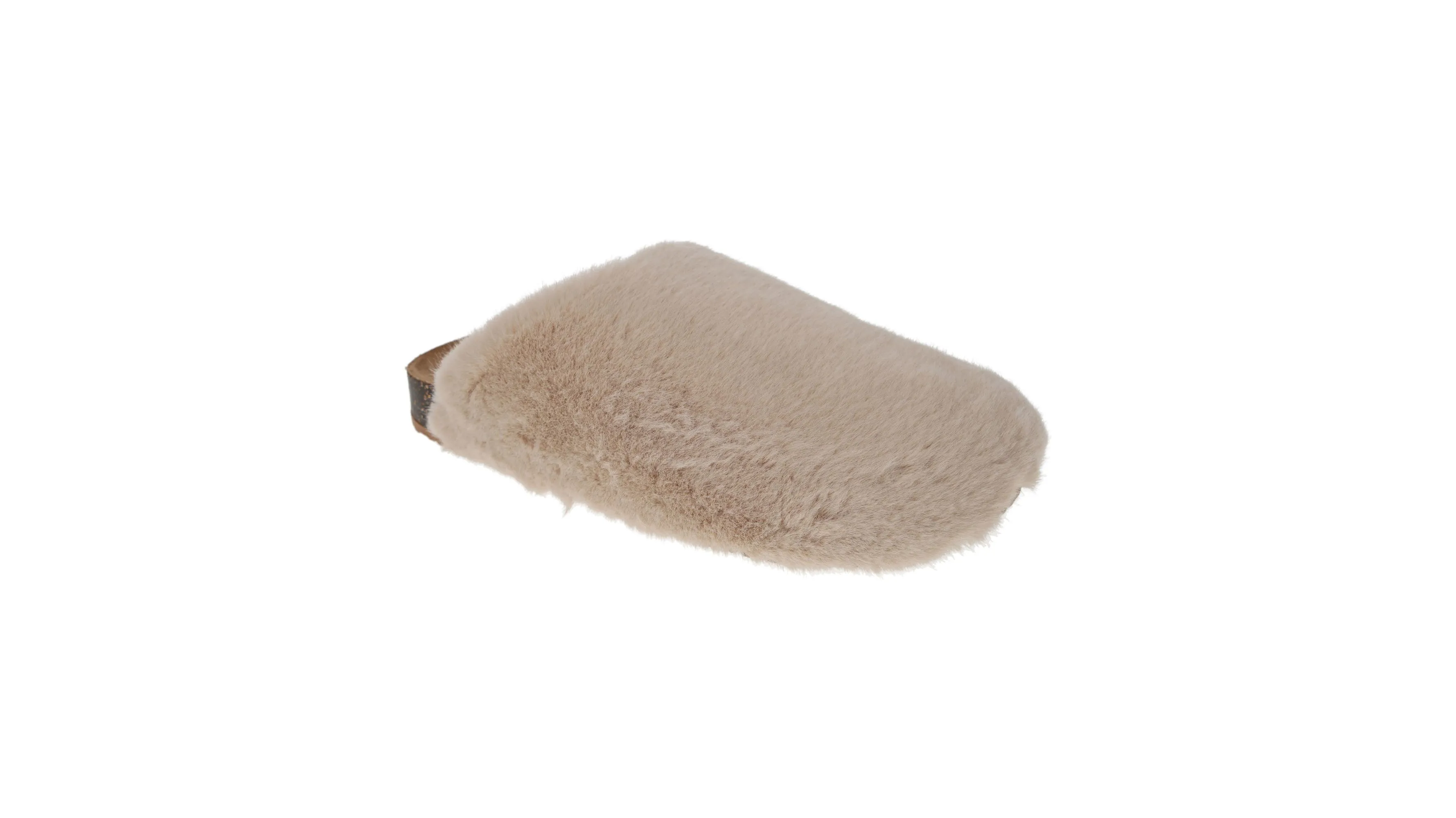 Luxe Faux Fur Slip-on Clog