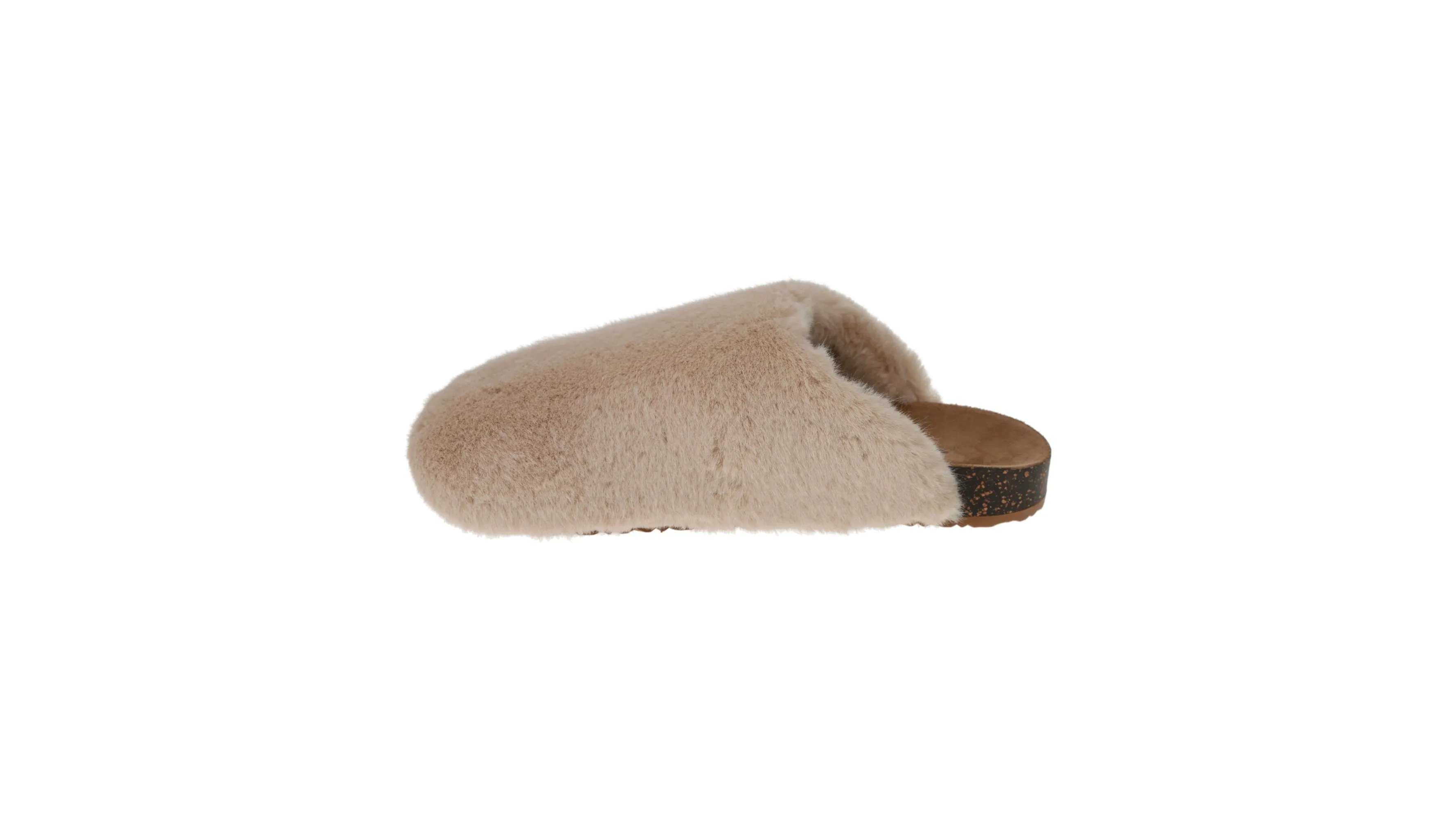 Luxe Faux Fur Slip-on Clog