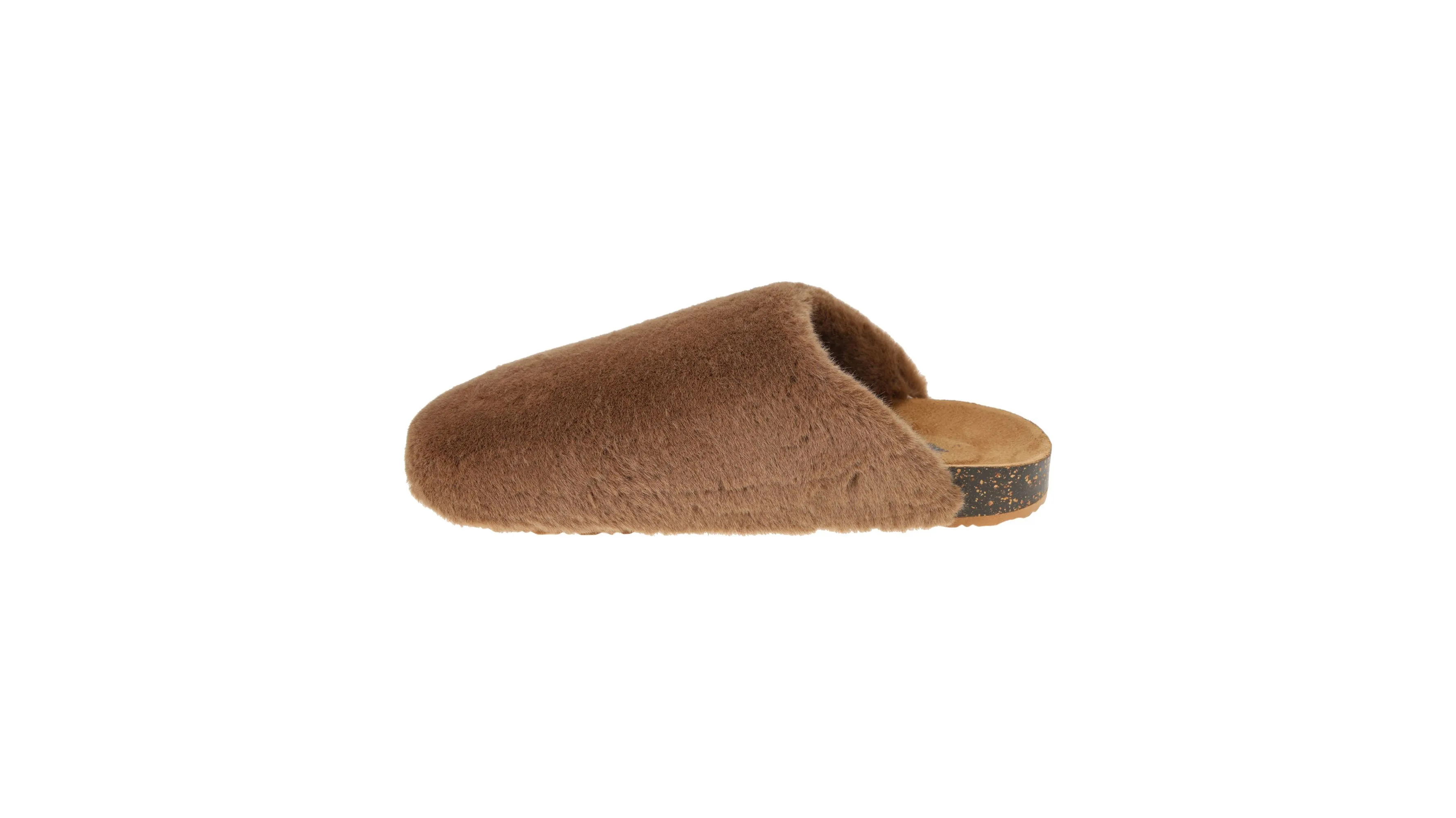 Luxe Faux Fur Slip-on Clog