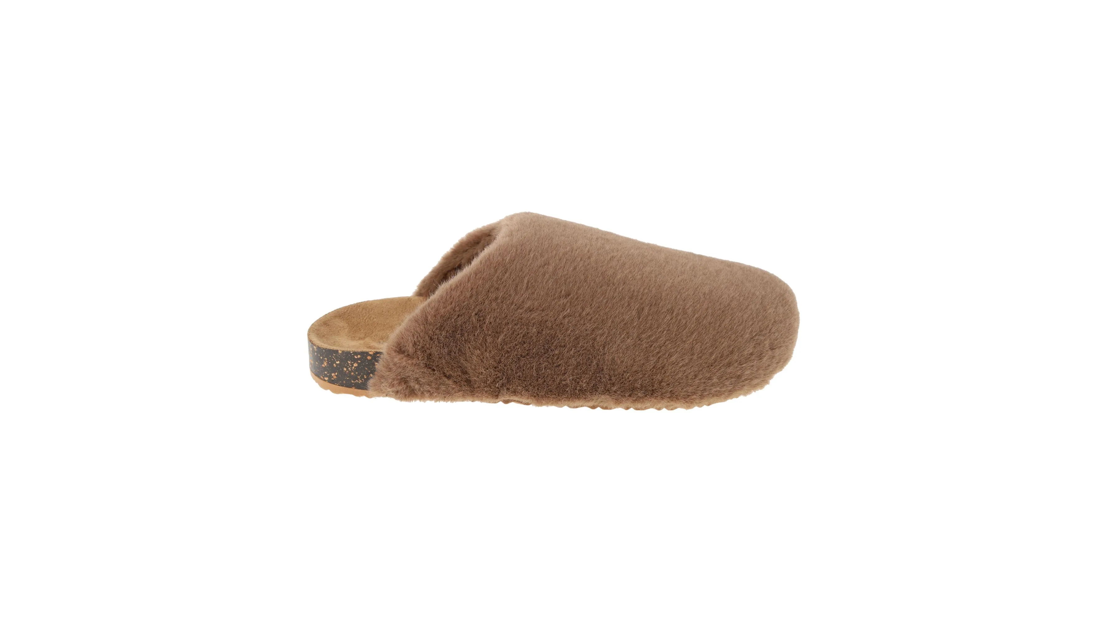 Luxe Faux Fur Slip-on Clog