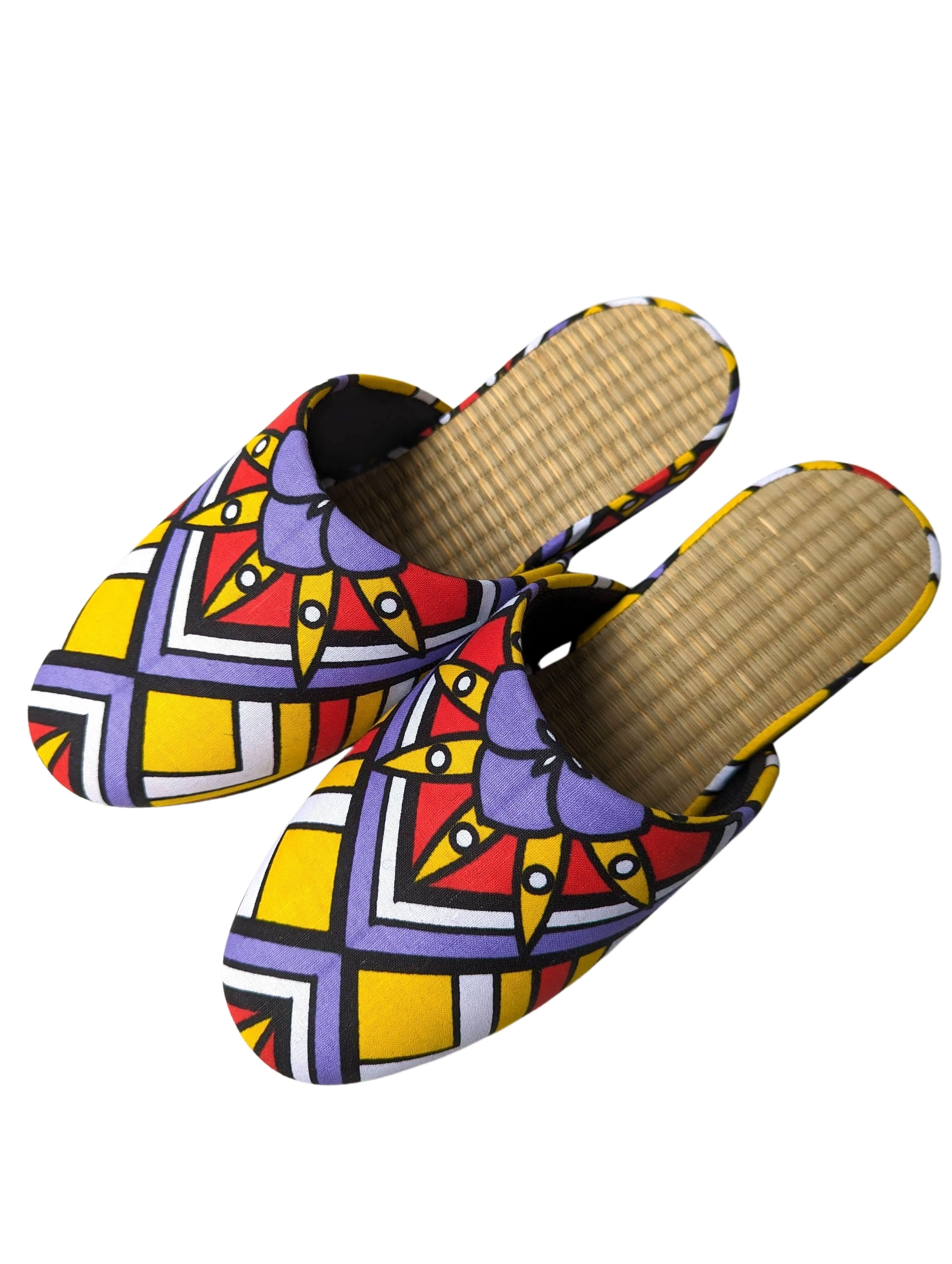 Medium Tatami Print Mix Slippers 2024SS-M04