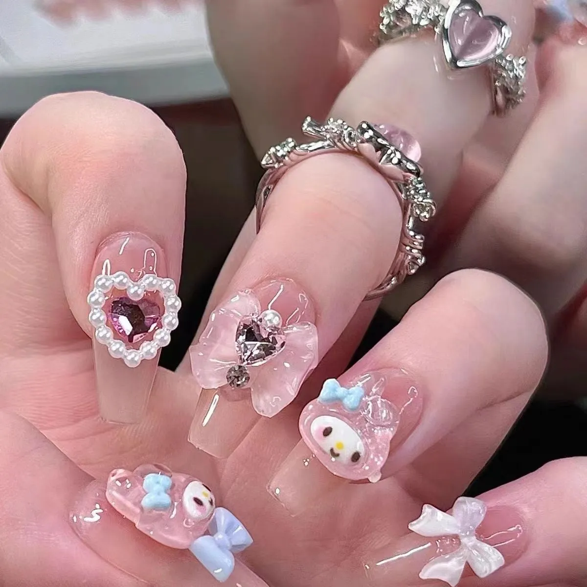 Melody Cartoon Cute Nail Art Sanrio