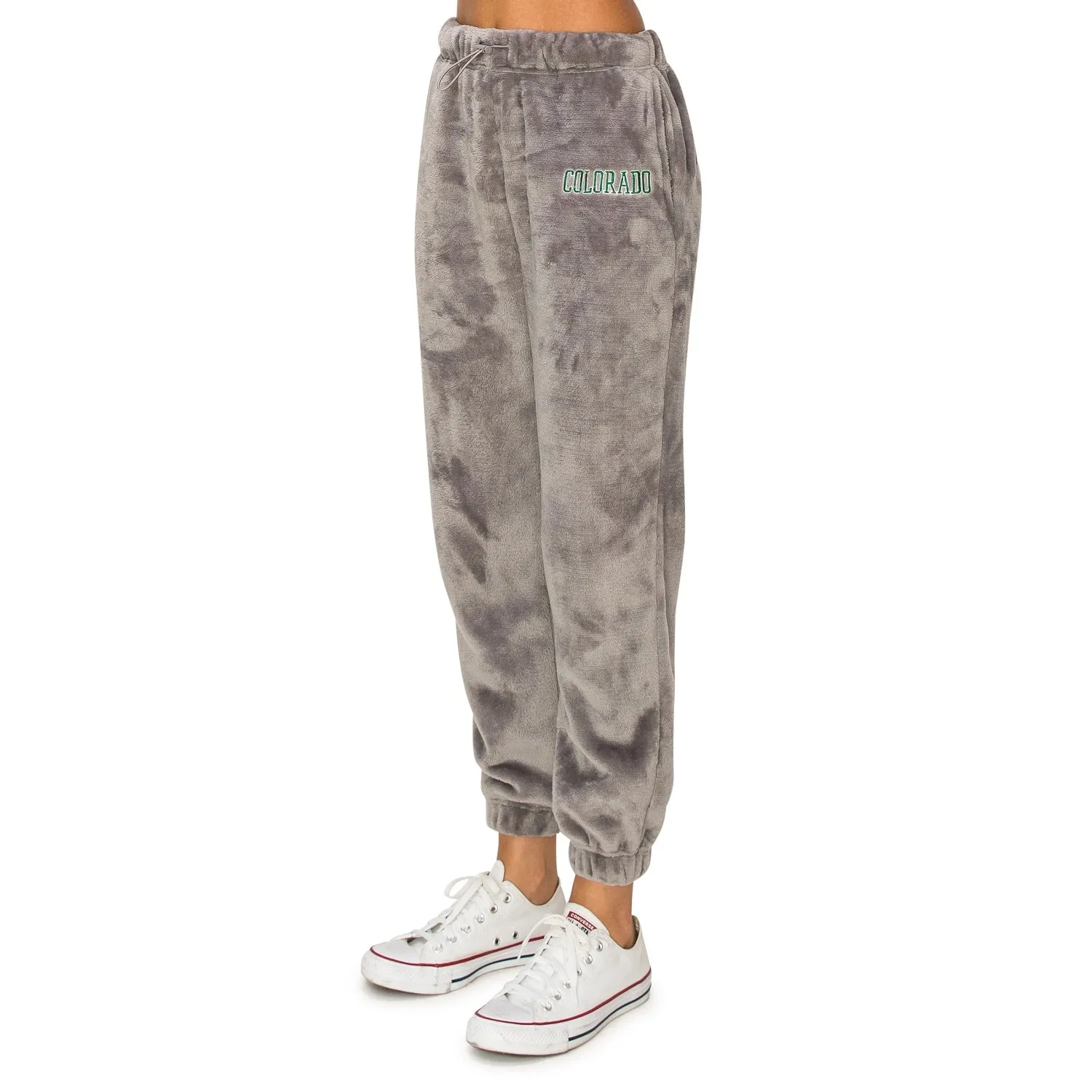 Minky Joggers Sweatpants - Grey