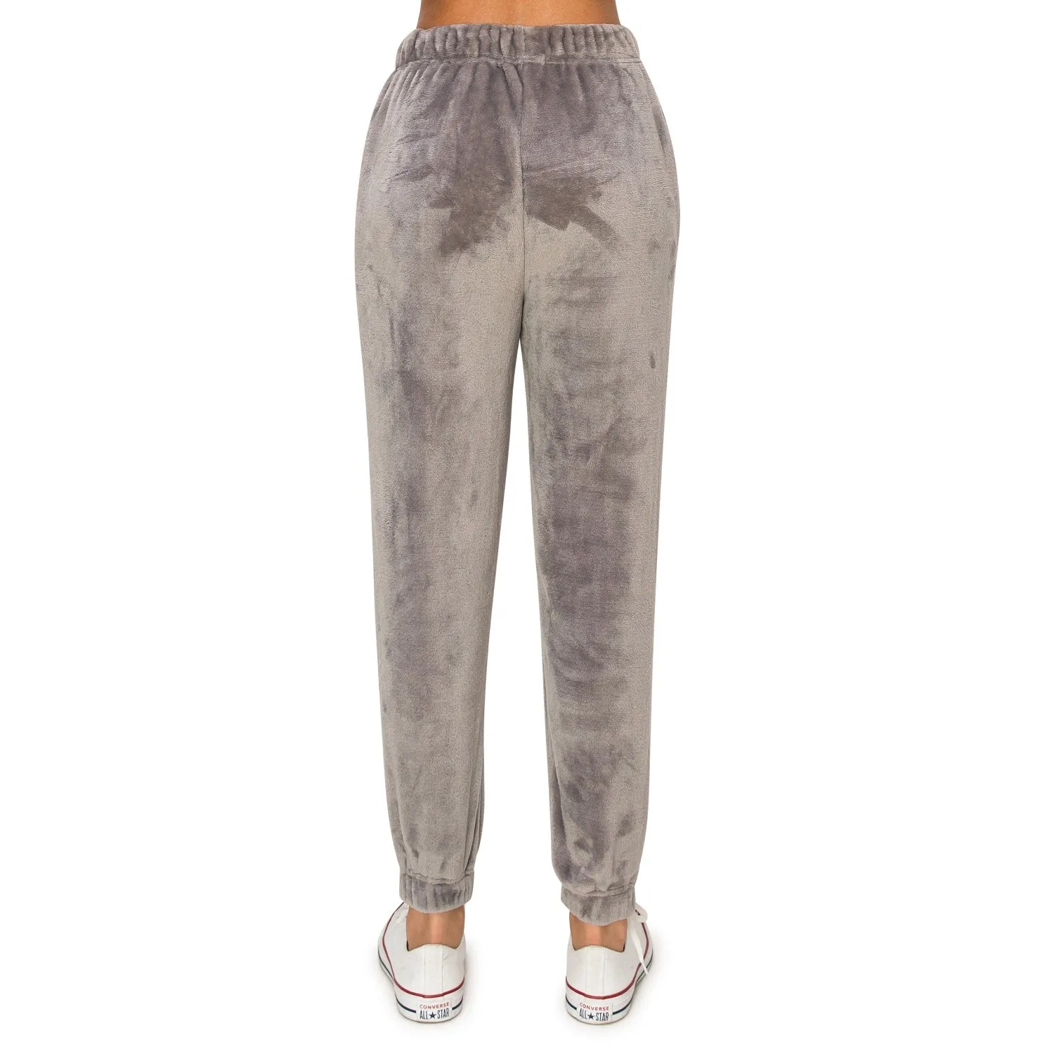 Minky Joggers Sweatpants - Grey