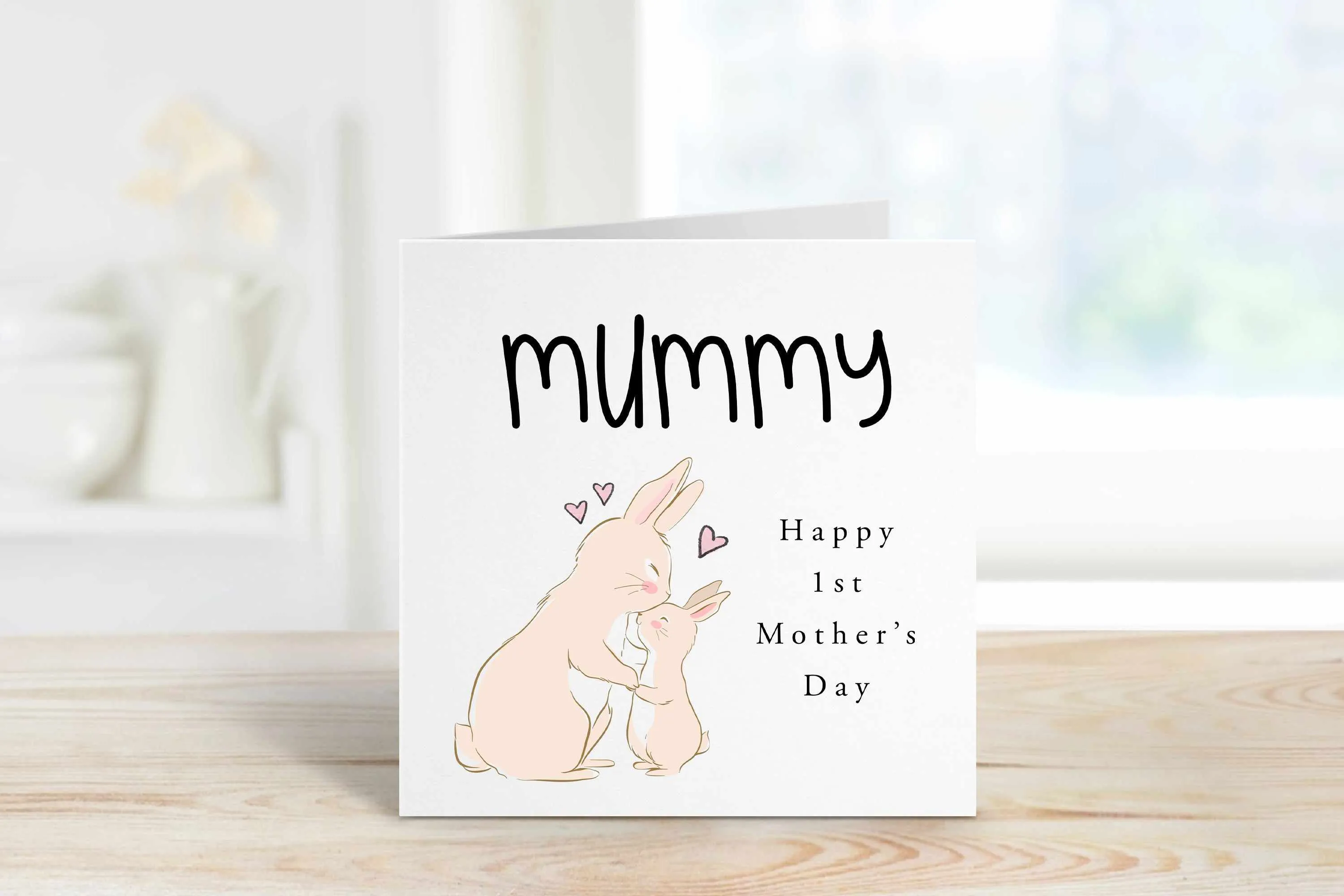 Mummy Happy 1st Mother's Day Card