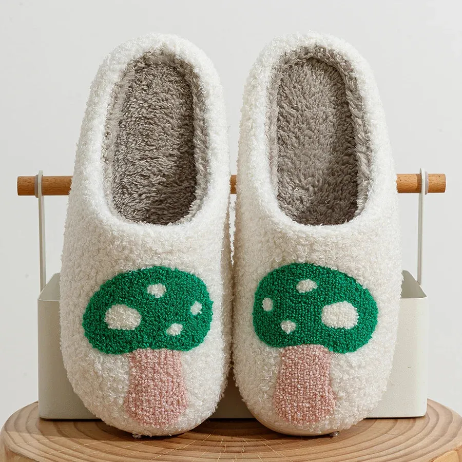 Mushroom Slippers for Women