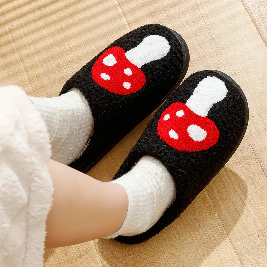 Mushroom Slippers for Women