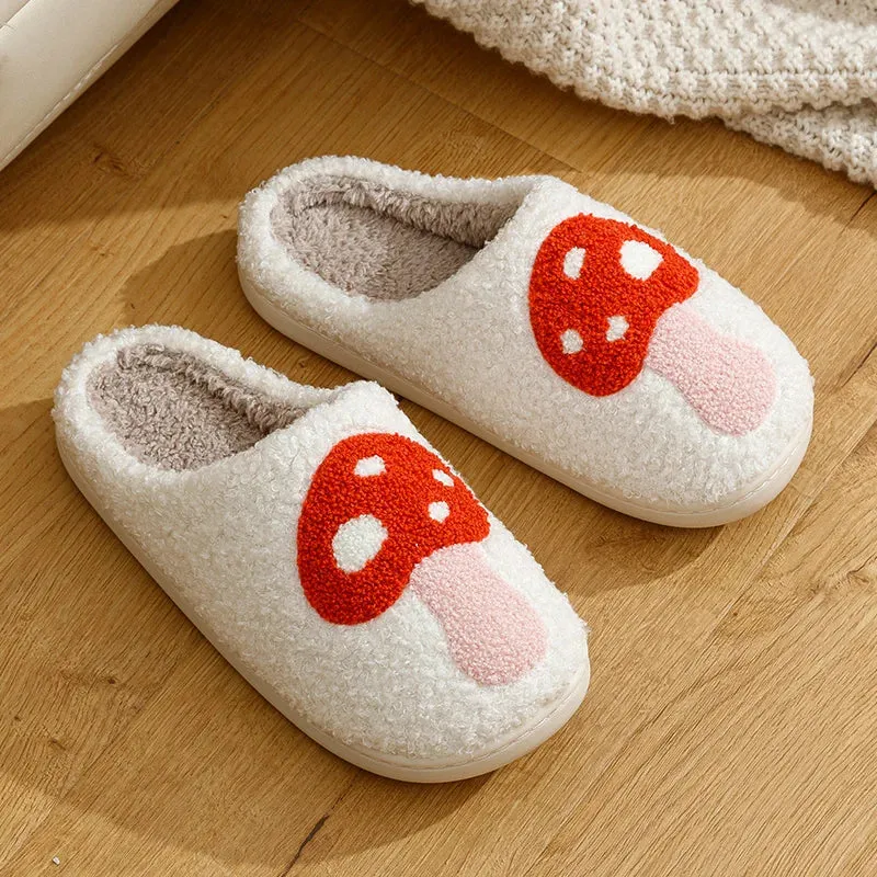 Mushroom Slippers for Women