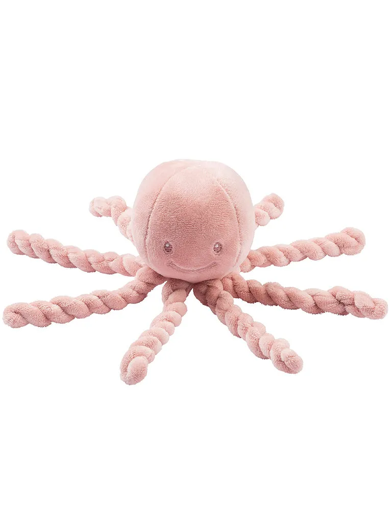 Nattou Lapidou Piu Piu Octopus - blush pink