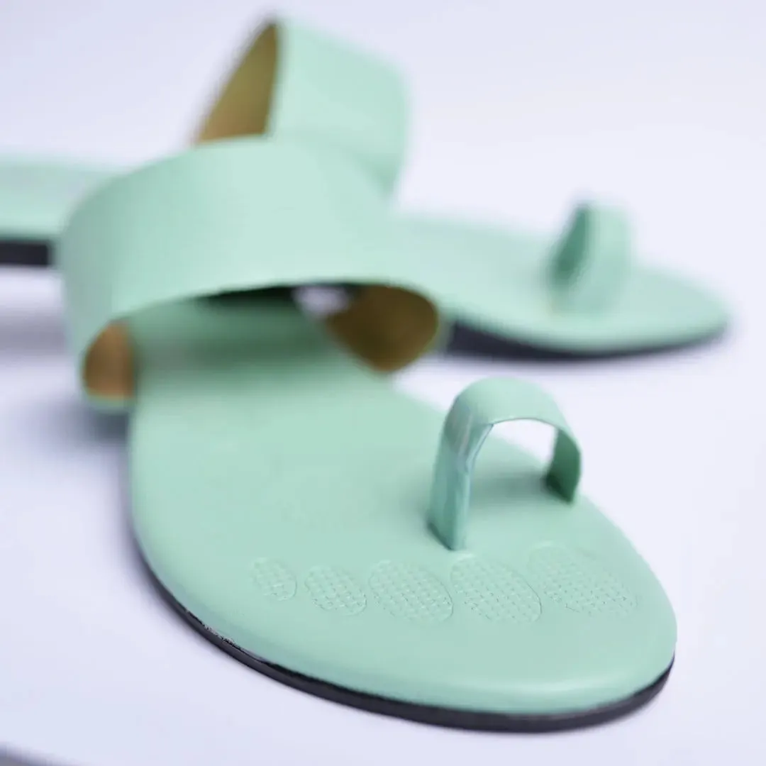 NBS-E9906 Sea Green Slipper