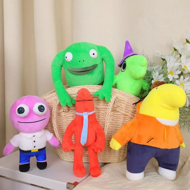 【New Arrival】2024 Smiling Friends Charlie Mr Frog Pim Pimling Plush Doll Toys Soft Plushies