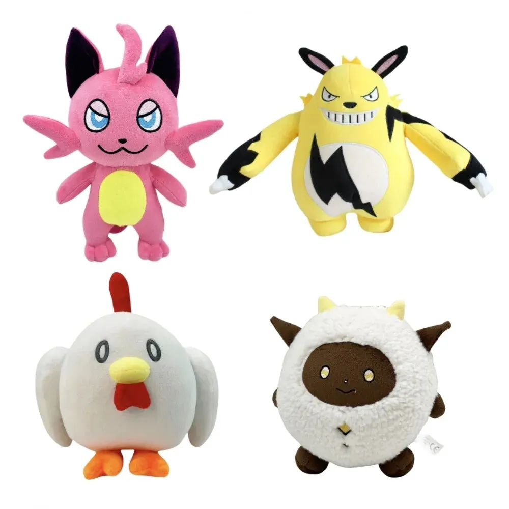 【New Arrival】Palworld Grizzbolt Cattiva Lamball Tanzee Chikipi Plush Doll Soft Stuffed Toys