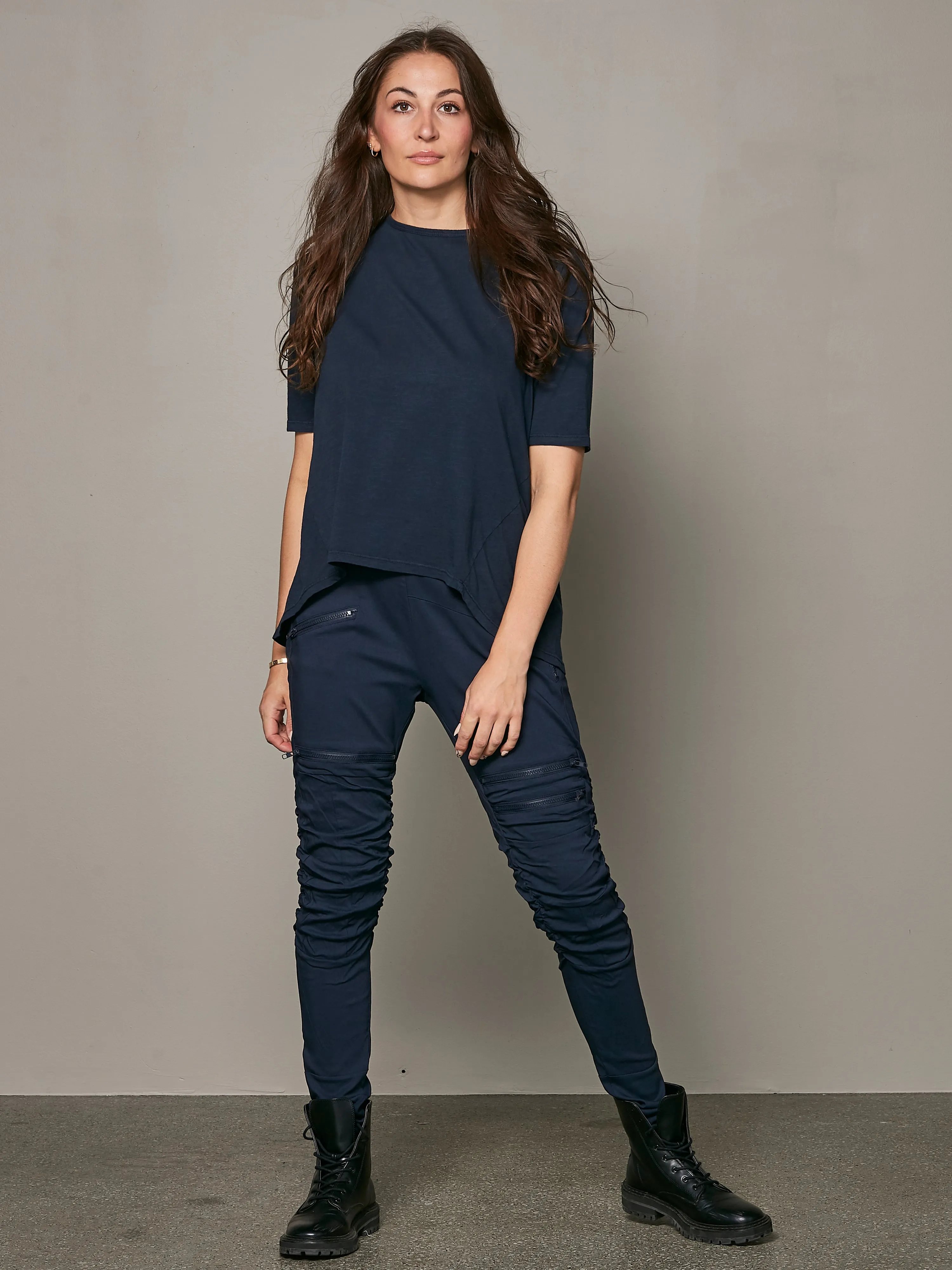 OAKLEE oversize t-shirt - Classic Navy