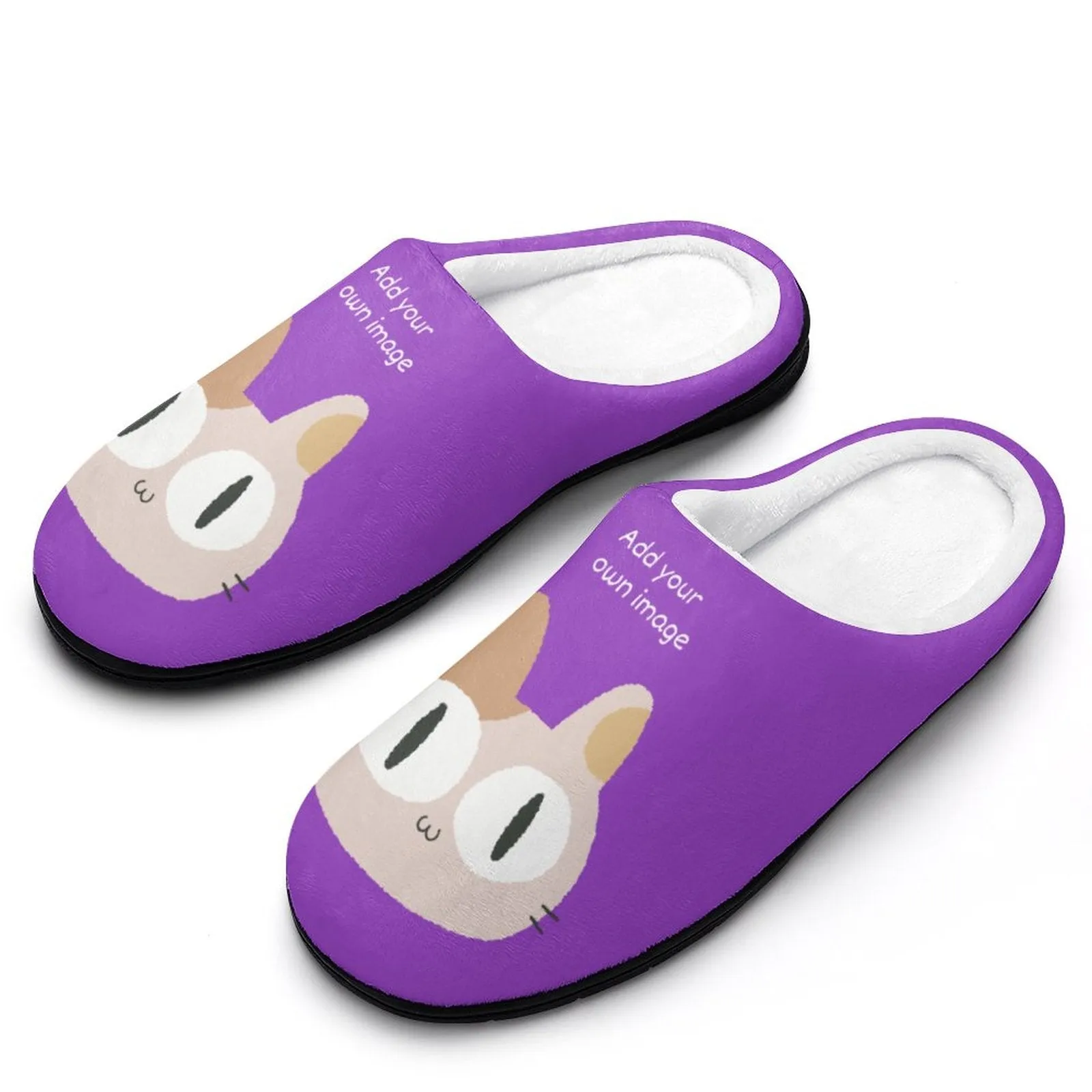 Personalize Your Own Cotton Slippers-Men and Women's Sizes