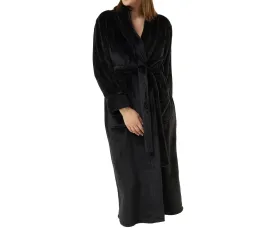 Plush Soft Warm Fleece Womens Robe