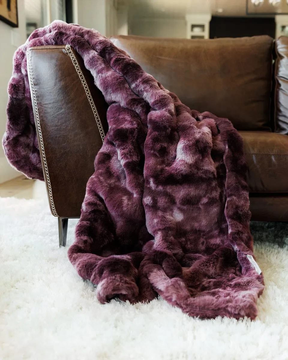 Premium Cloud Windsor Wine Blanket