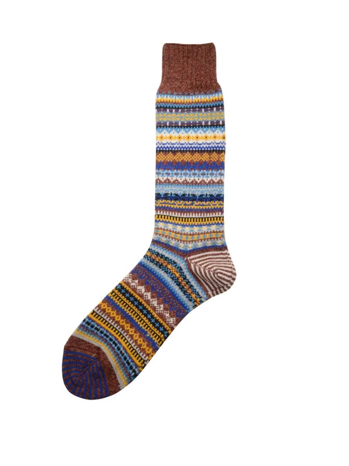 Retro Ethnic Mid-Calf Socks