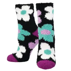 'Room to Bloom' Printed Plush Women's Socks