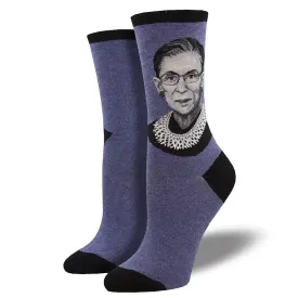 'Ruth Bader Ginsburg' Women's Printed Socks