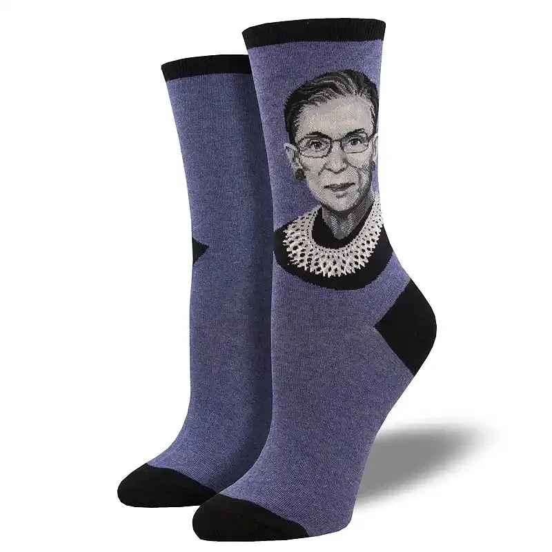 'Ruth Bader Ginsburg' Women's Printed Socks