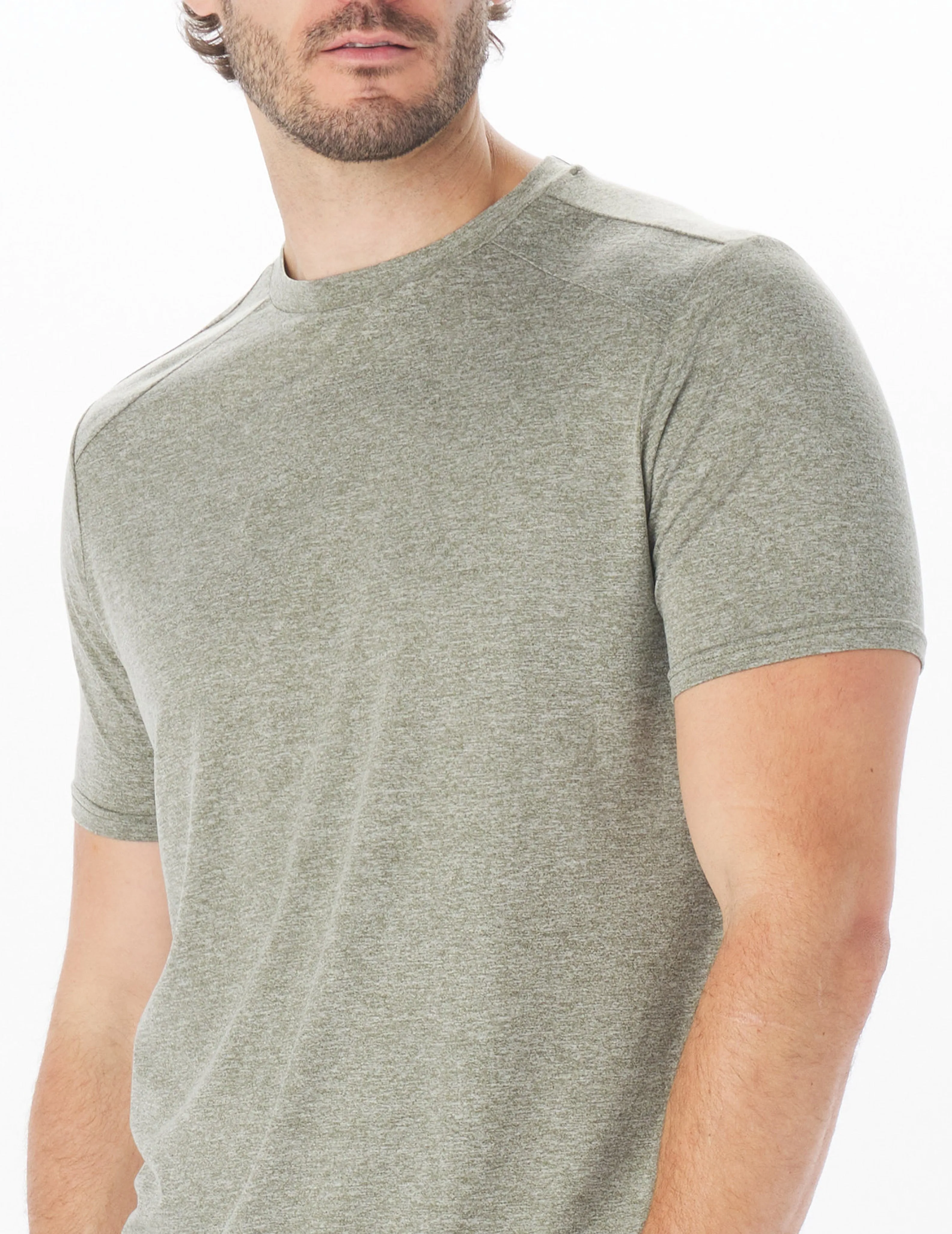 Salton Short Sleeve: Forest Heather