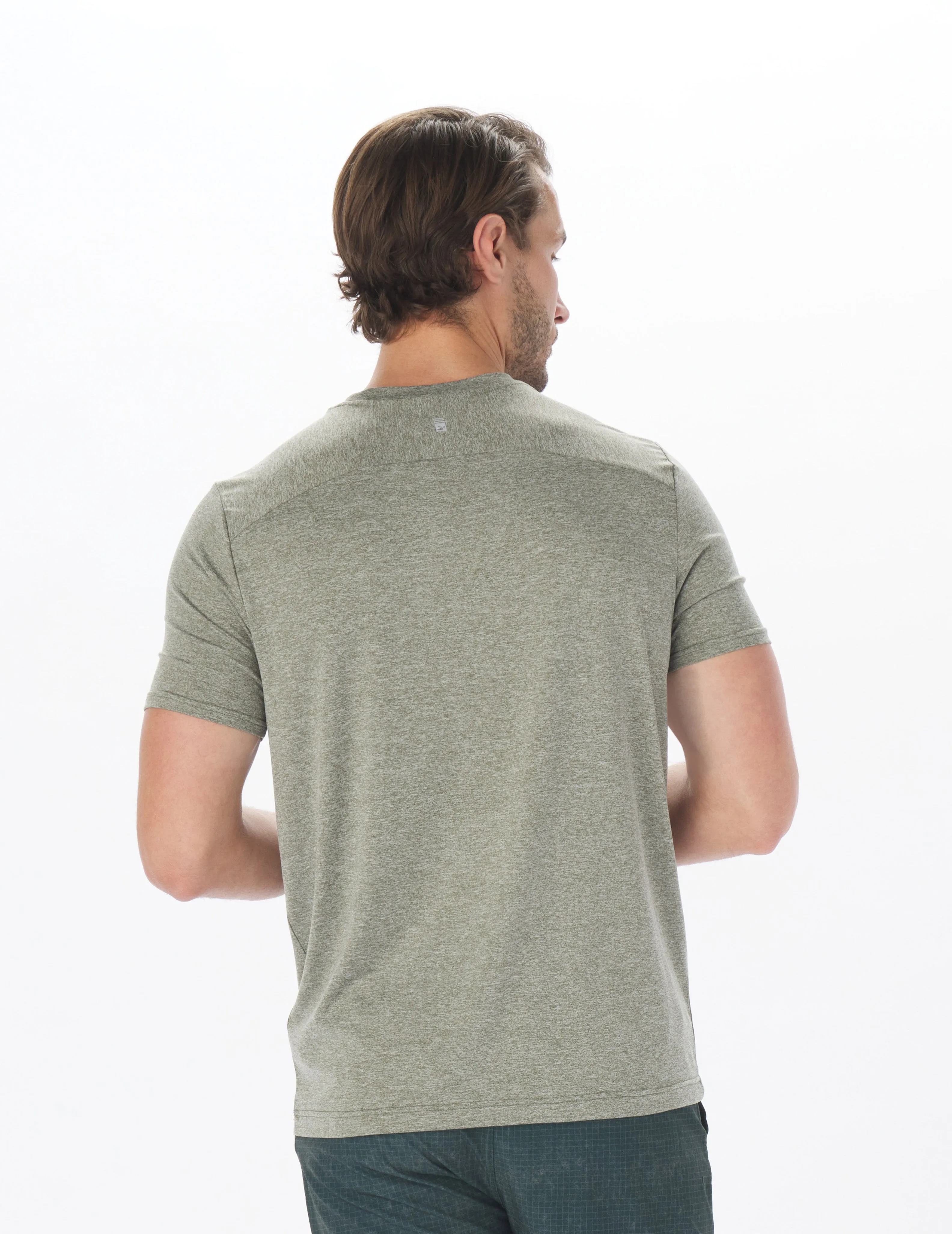 Salton Short Sleeve: Forest Heather