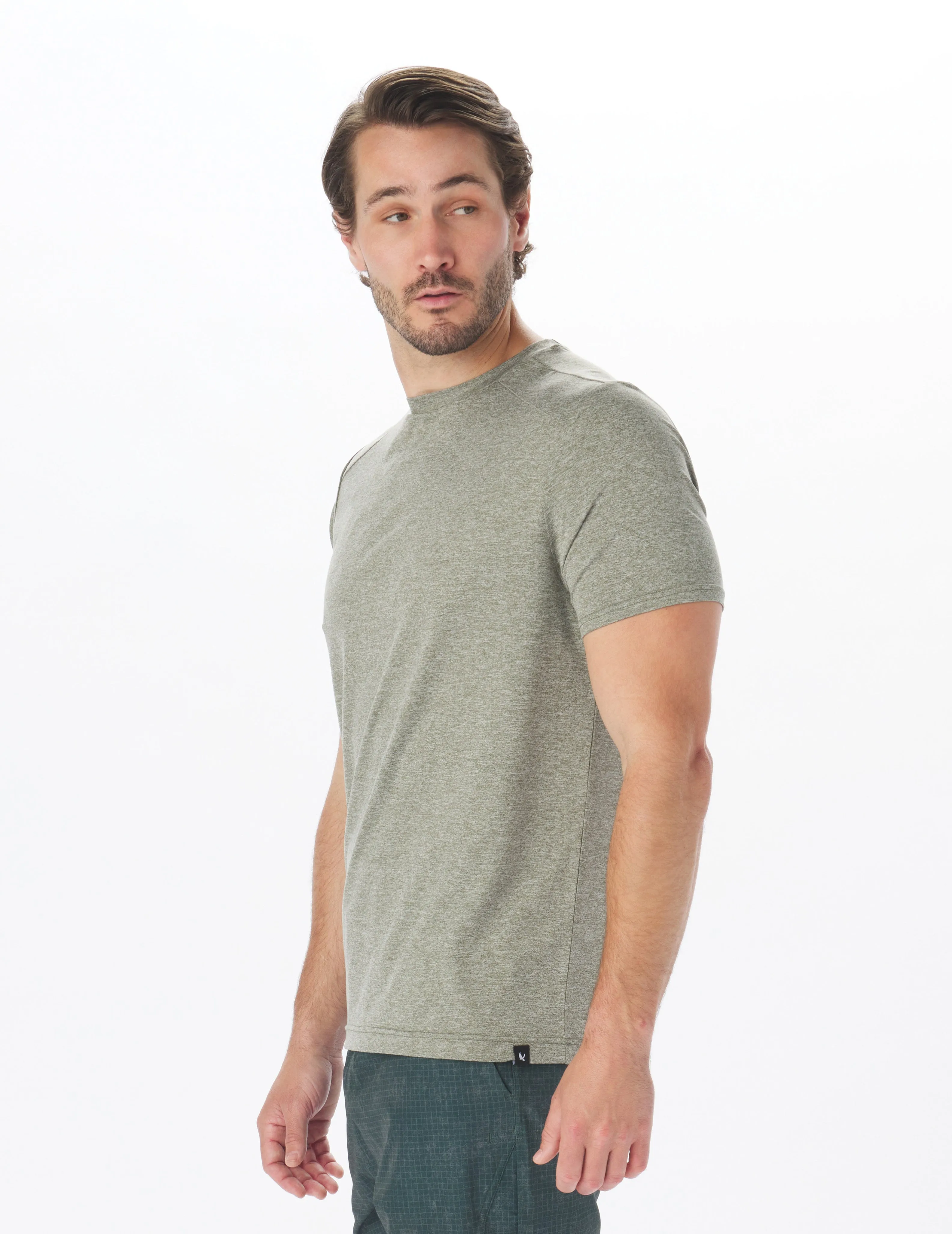 Salton Short Sleeve: Forest Heather