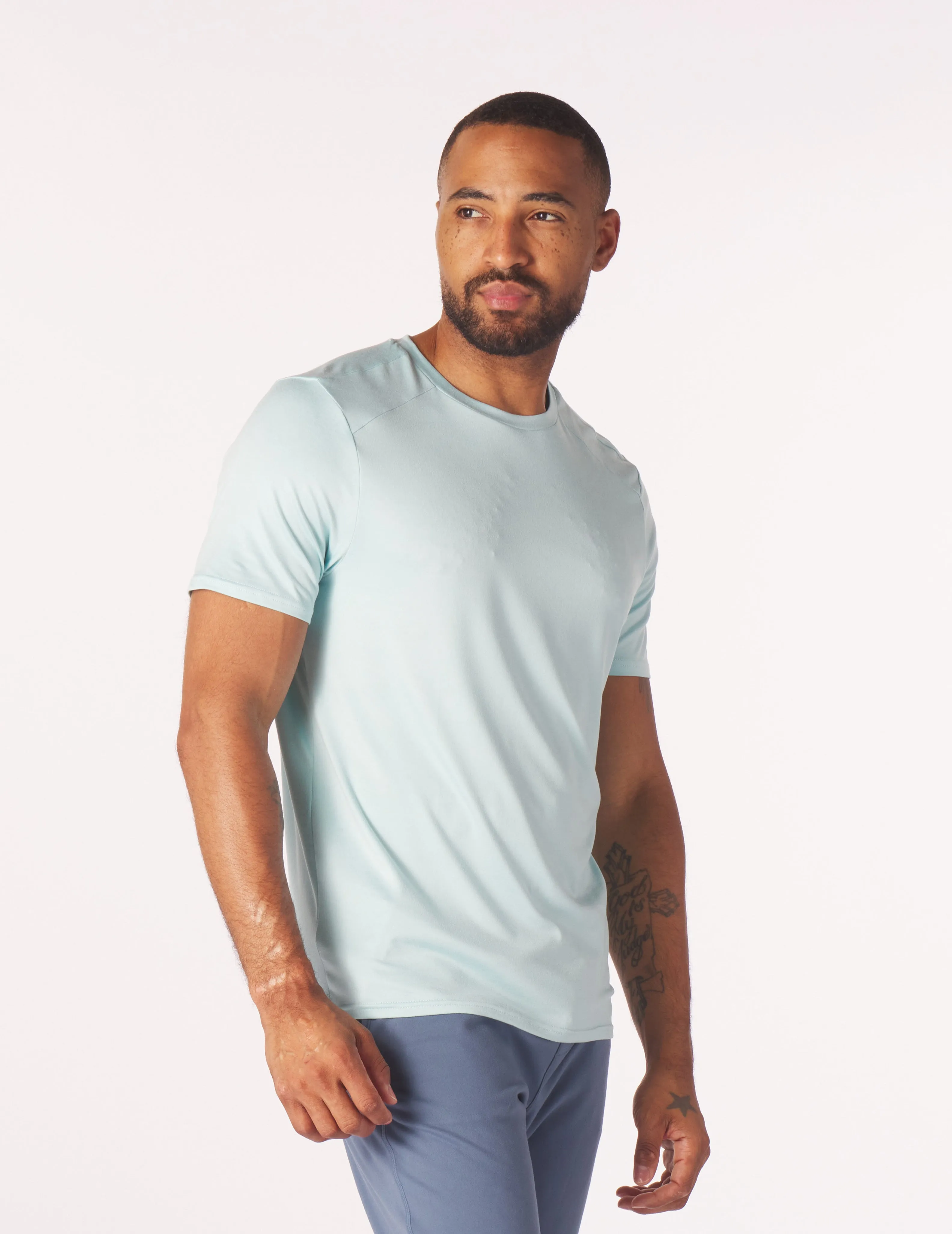 Salton Short Sleeve: Hydrangea Heather