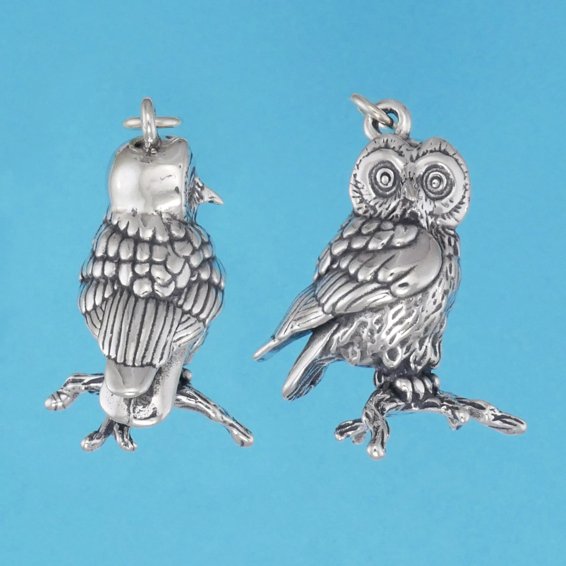 Saw Whet Owl Pendant