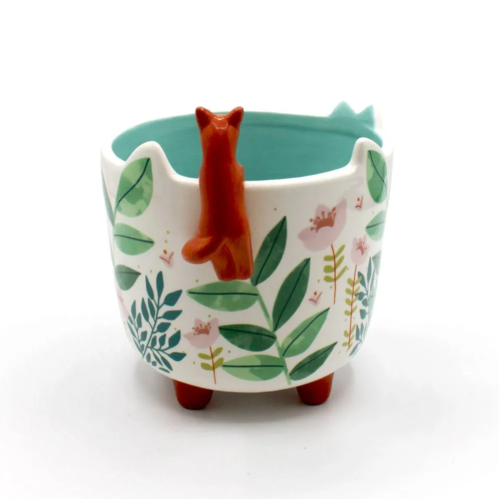 Secret Garden Fox Planter