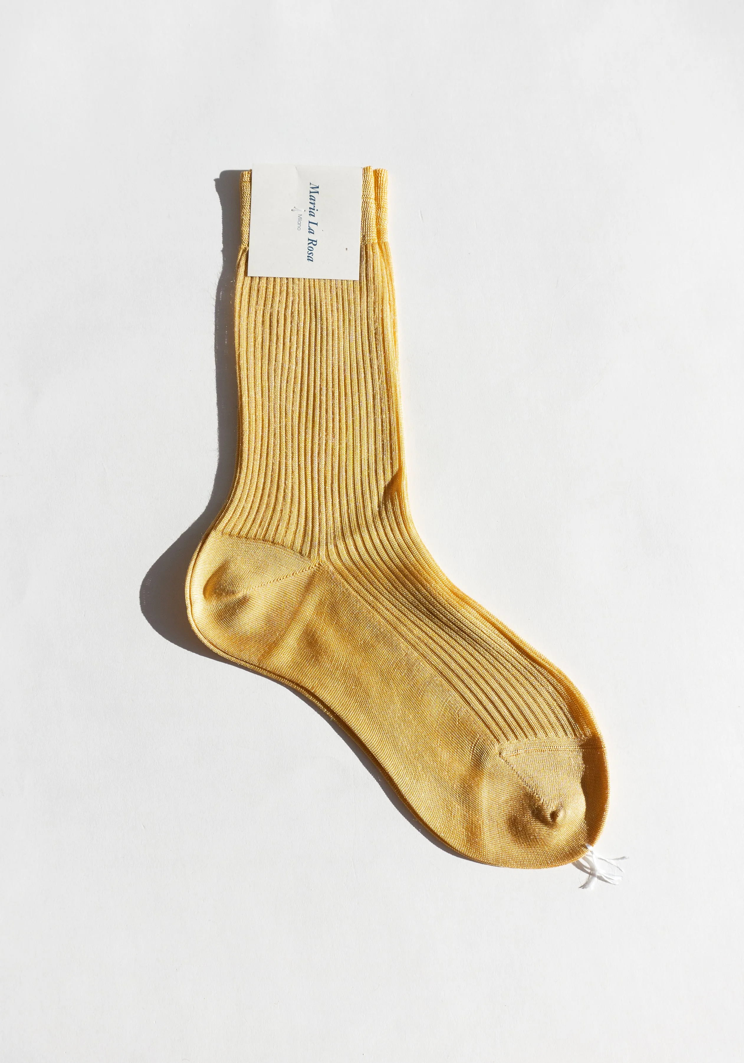 Silk Sock in Yellow