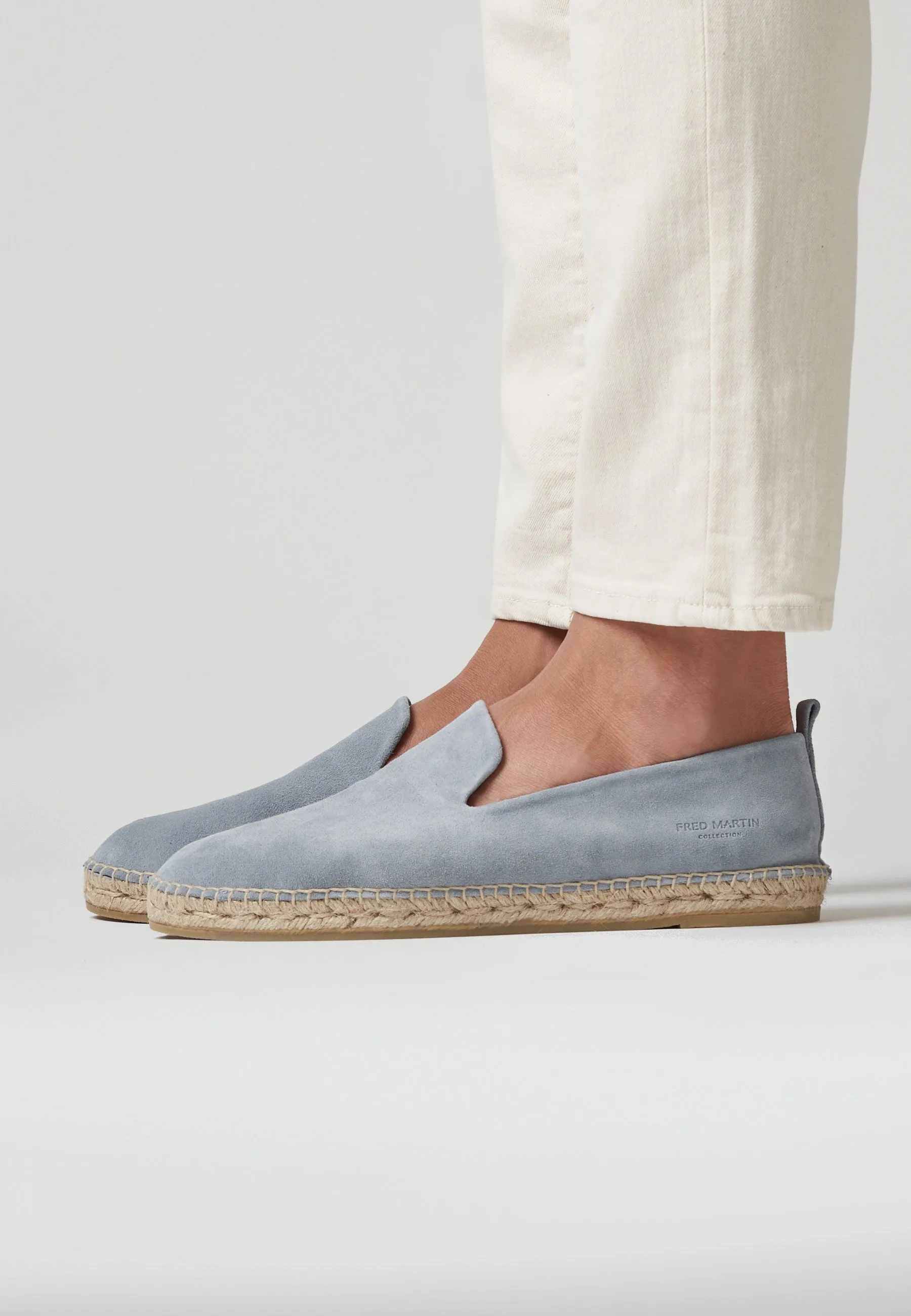 Slippers - Azure Suede