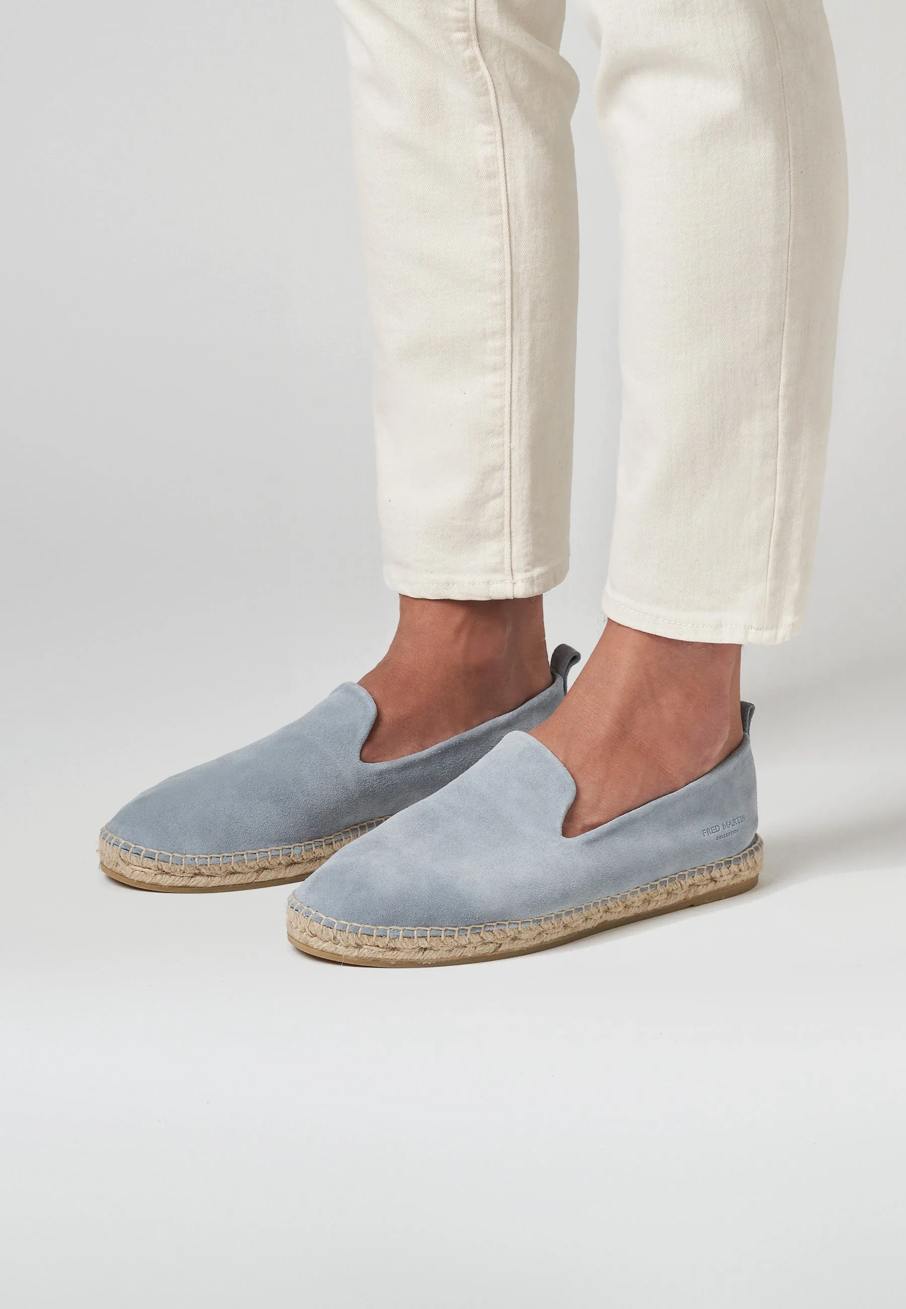 Slippers - Azure Suede