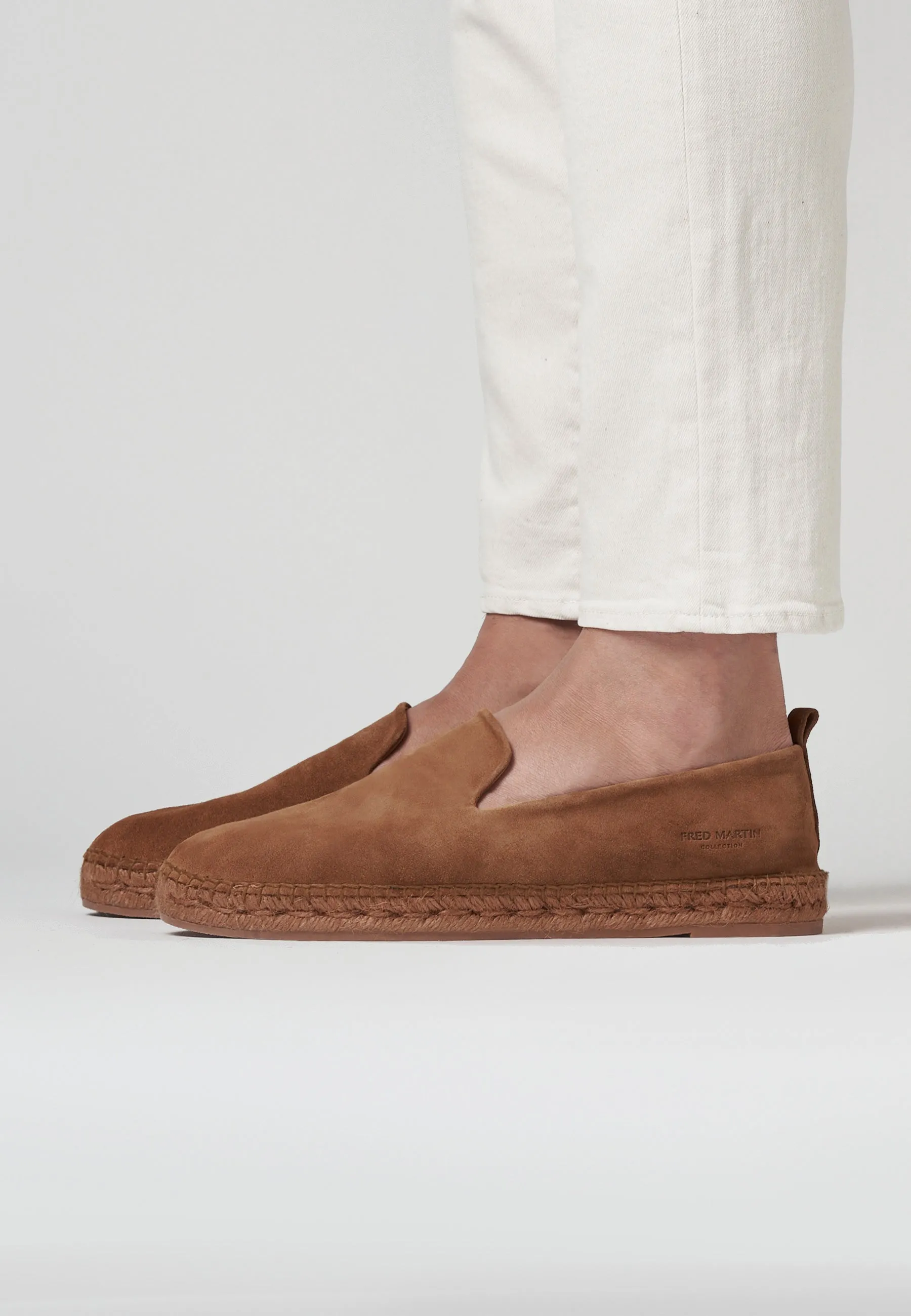 Slippers - Cognac Suede