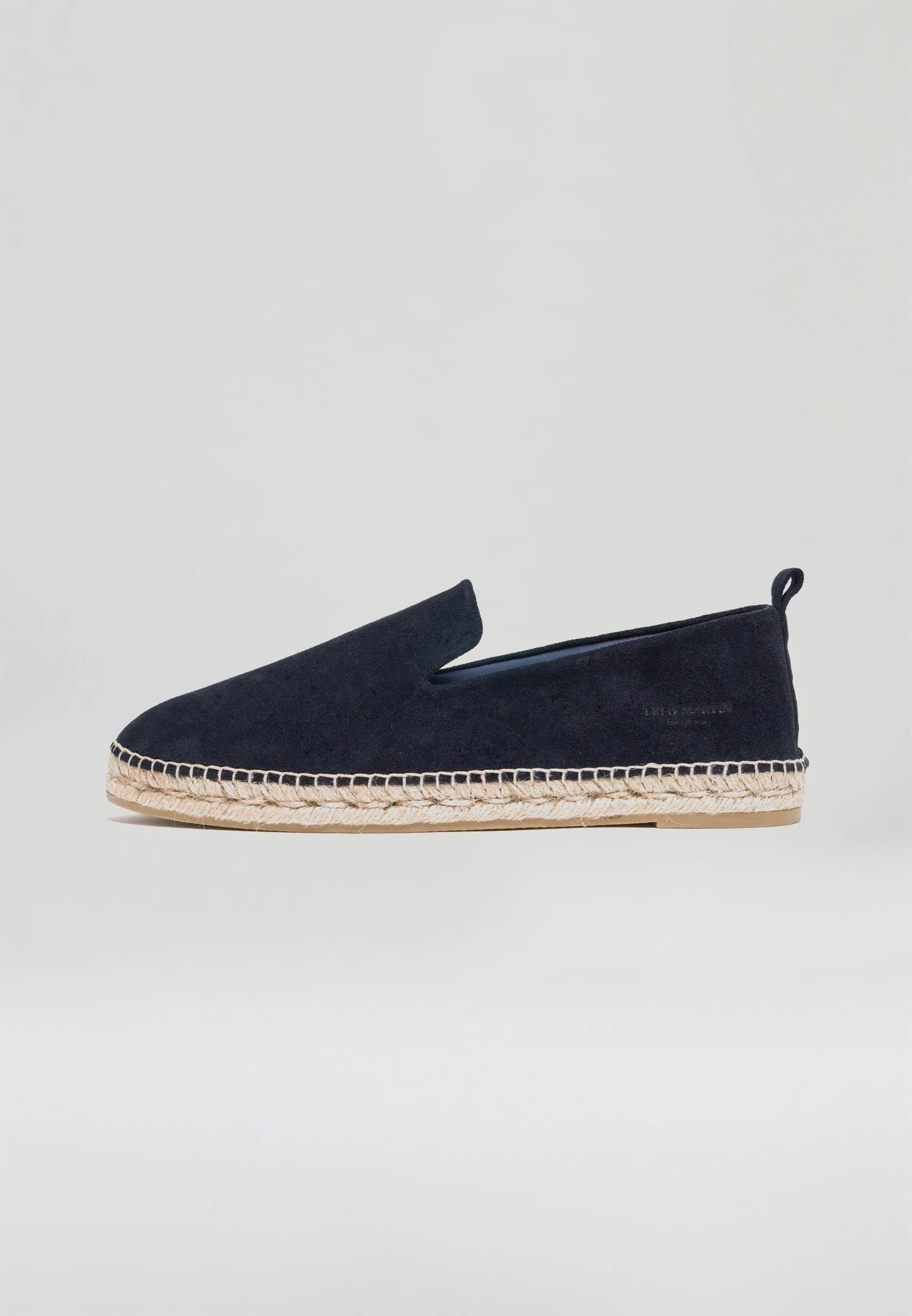 Slippers - Navy Suede