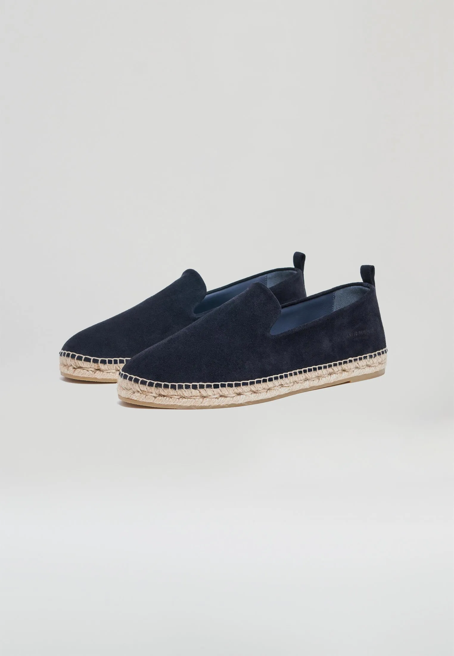 Slippers - Navy Suede