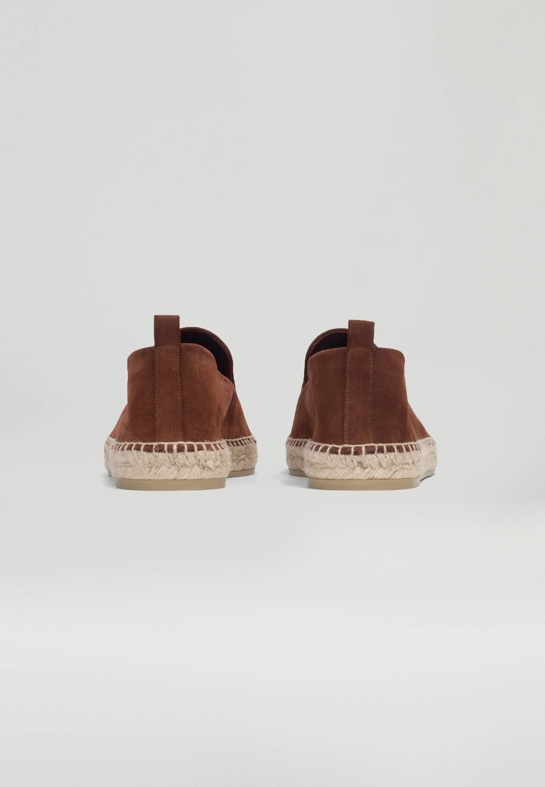 Slippers - Red Brown Suede