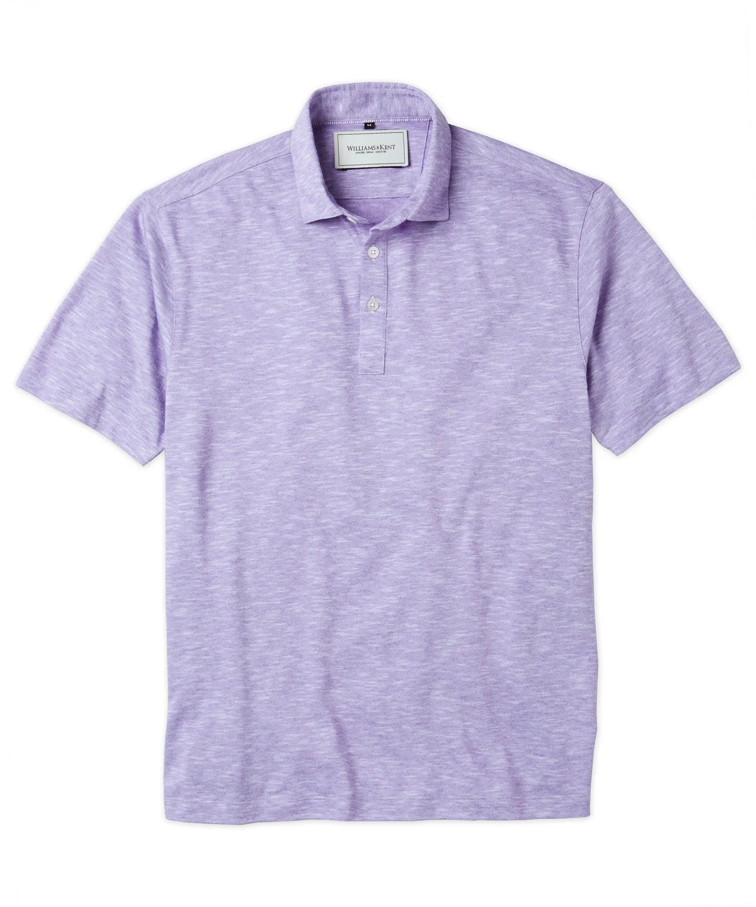 Slub Cotton Birdseye Polo Shirt