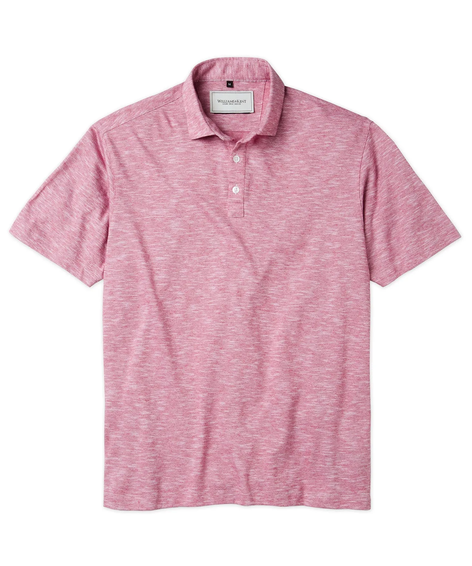 Slub Cotton Birdseye Polo Shirt