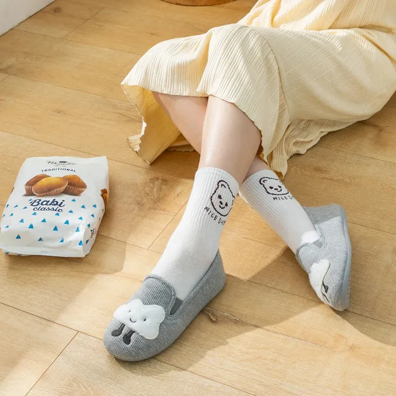 Smiling Cloud Slippers for Girls