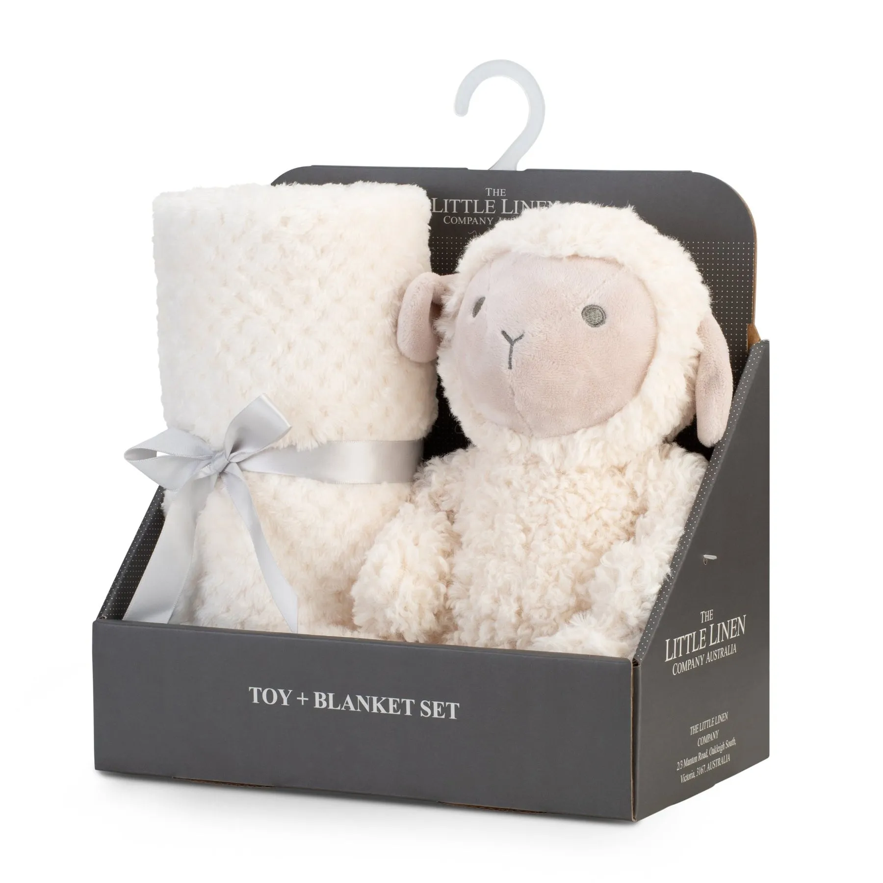 Soft Plush Baby Toy & Blanket - Farmyard Lamb