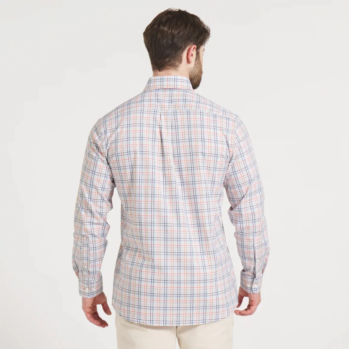 Southern Marsh Van Buren Performance Grid Dress Shirt