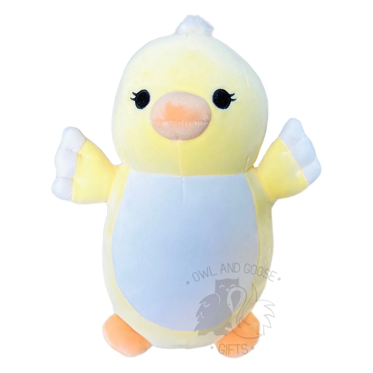 Squishmallow 10 Inch Webb the Duck Hug Mees Plush Toy