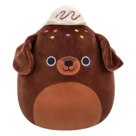 Squishmallow 12 Inch Rico the Brownie Chocolate Lab Plush Toy