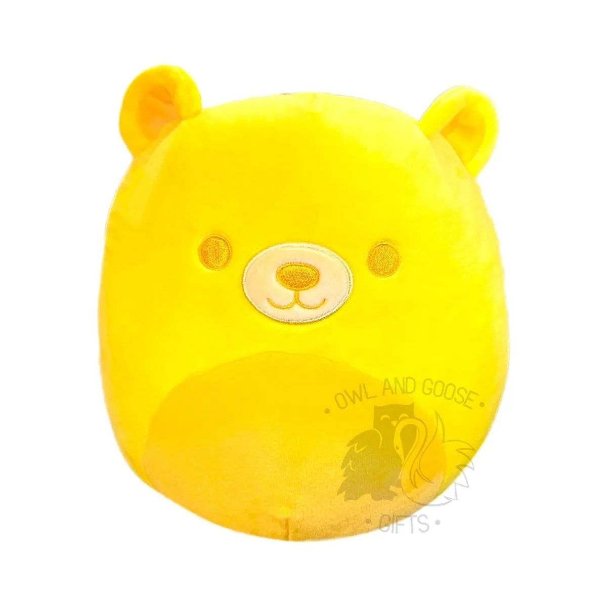 Squishmallow 12 Inch Sozo the Yellow Neon Bear Plush Toy