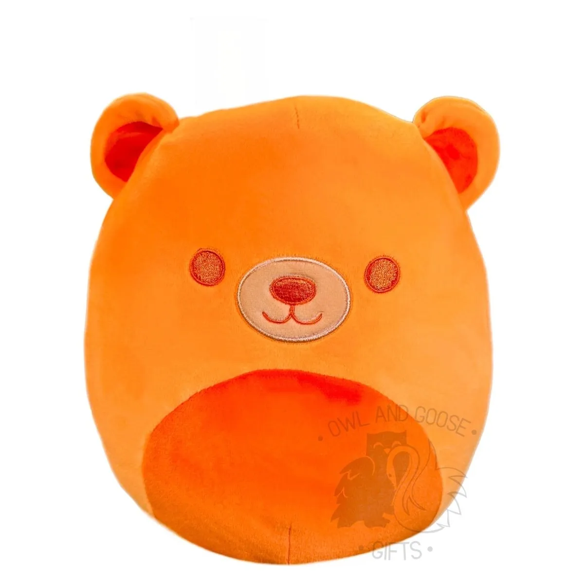 Squishmallow 12 Inch Zapo the Orange Neon Bear Plush Toy