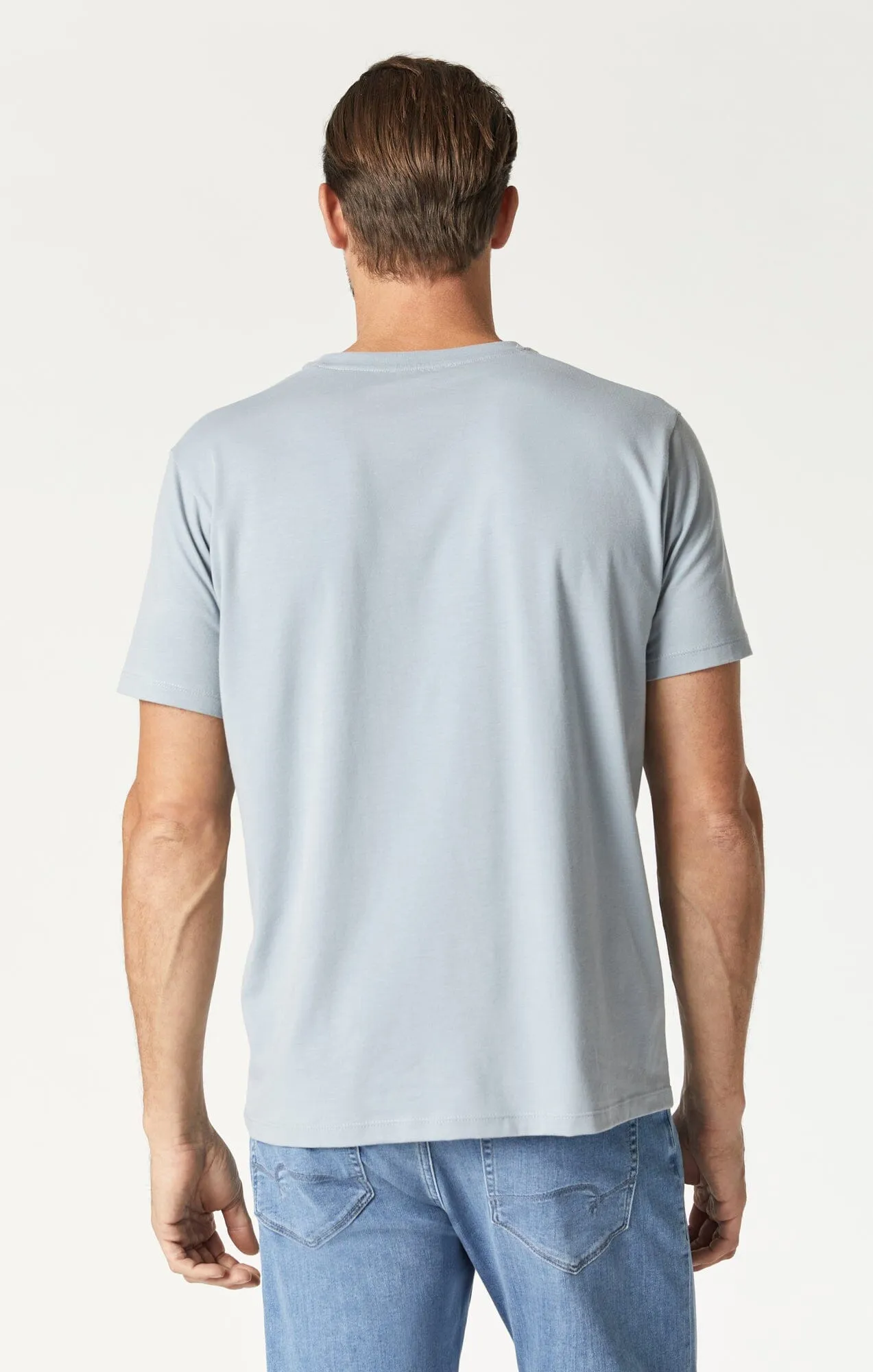 T-SHIRT IN ALUMINUM NATURAL DYE