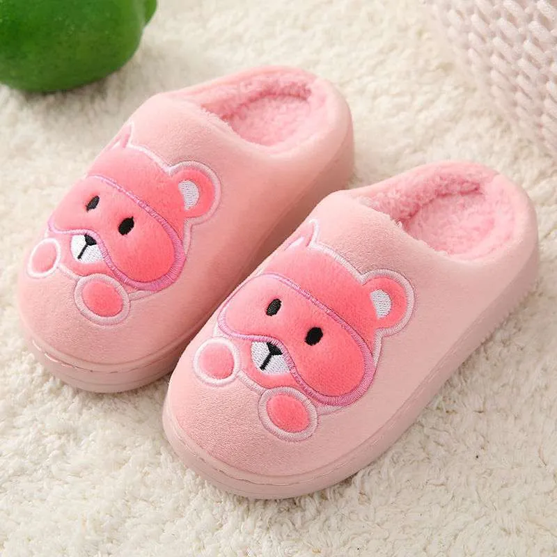 Teddy Bear Slippers for Girls